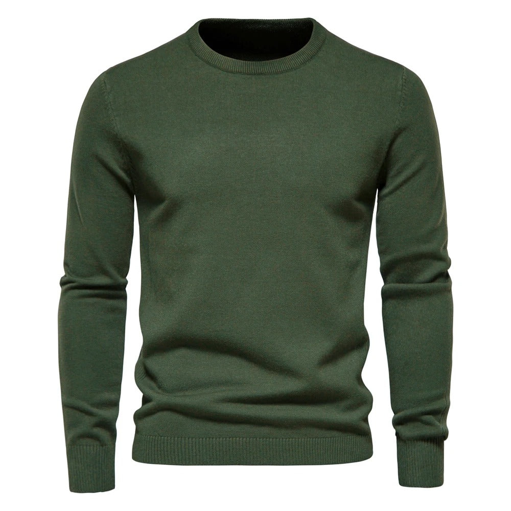 Pull épais coupe slim pour hommes