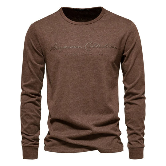T-shirt décontracté imprimé de lettres pour hommes
