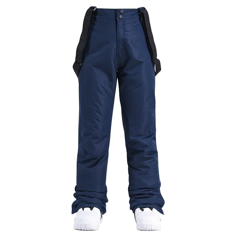 Pantalon à bretelles de ski d'hiver