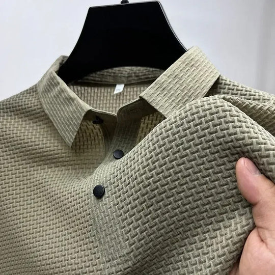 Polo creux à enfiler pour homme