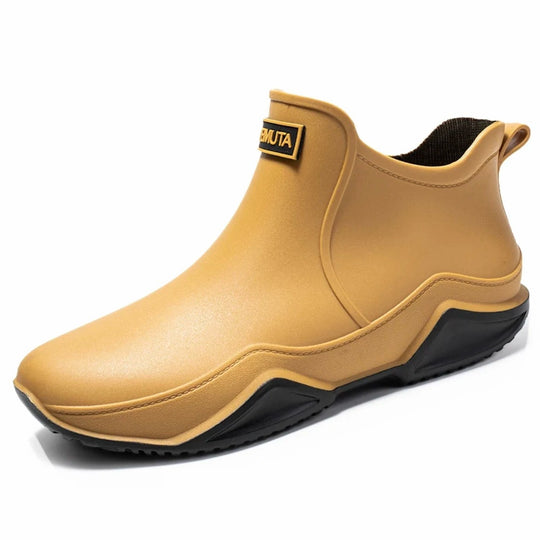 Bottines en caoutchouc antidérapantes imperméables