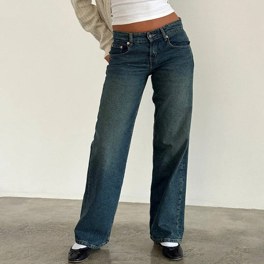 Jean boyfriend baggy pour femme