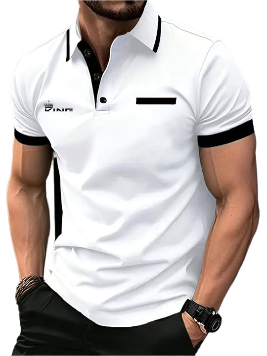 Polo de golf décontracté pour homme