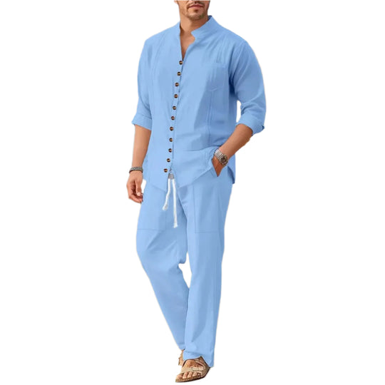 Ensemble de plage pour homme style cubain