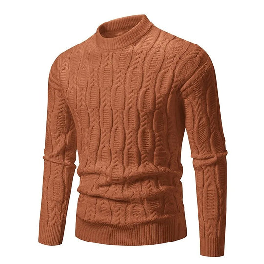 Pull décontracté tricoté doux pour hommes