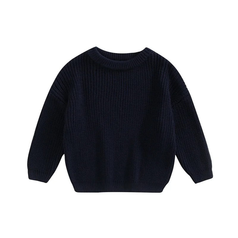 Pull en tricot décontracté pour enfants