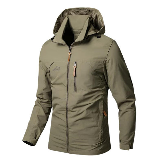 Veste imperméable et coupe-vent pour hommes