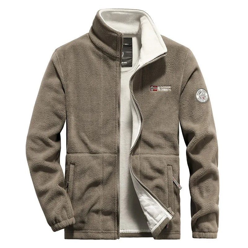 Veste polaire épaisse pour hommes