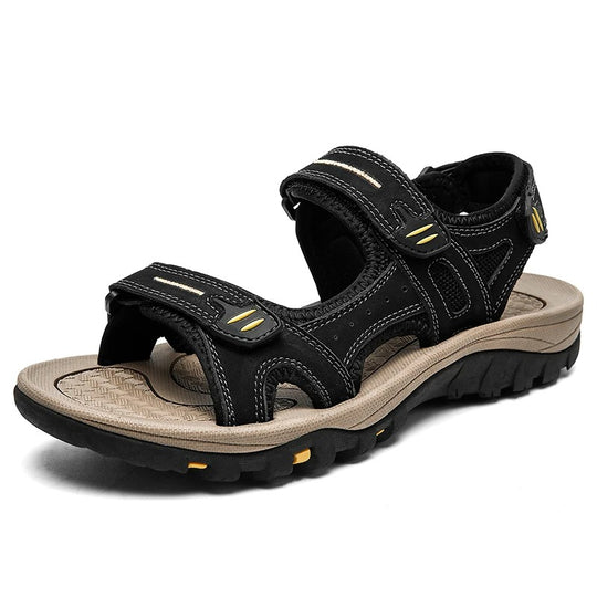 Sandales en cuir décontractées pour hommes