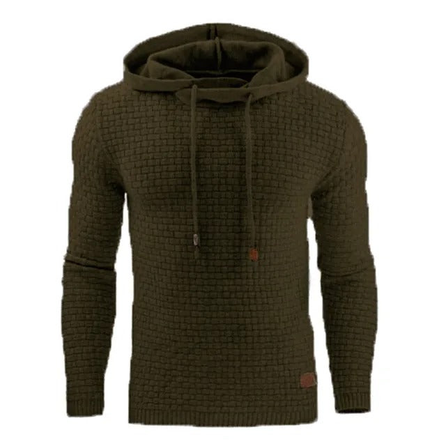 Sweatshirt à capuche à manches longues pour hommes