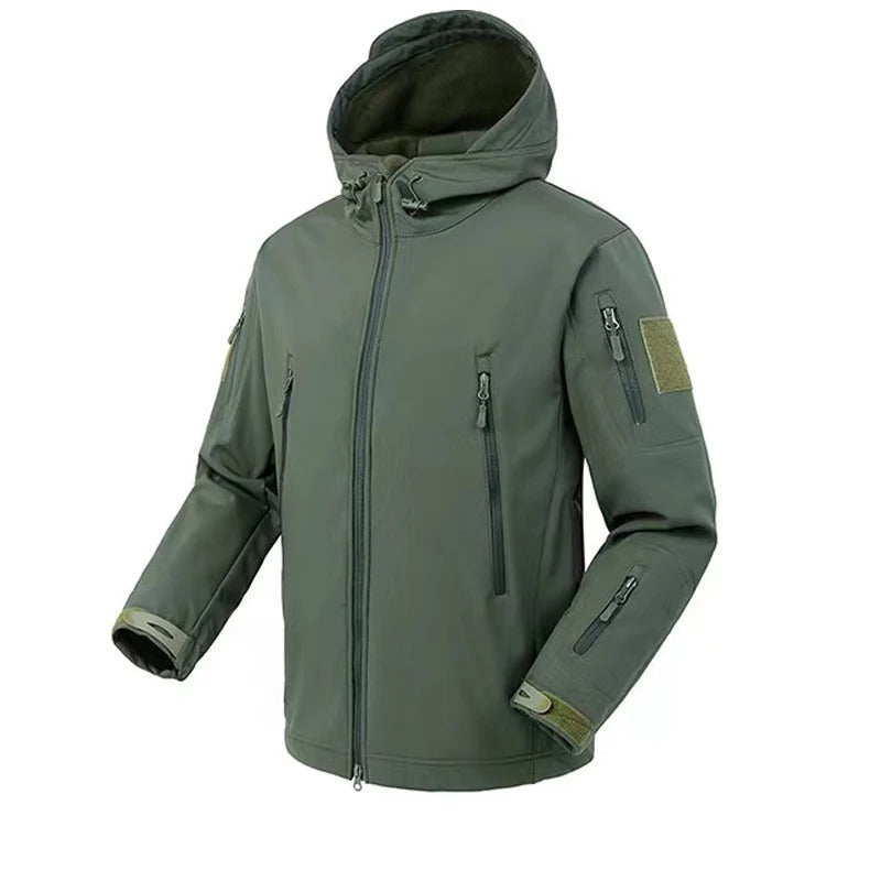 Veste tactique imperméable à coquille souple pour hommes