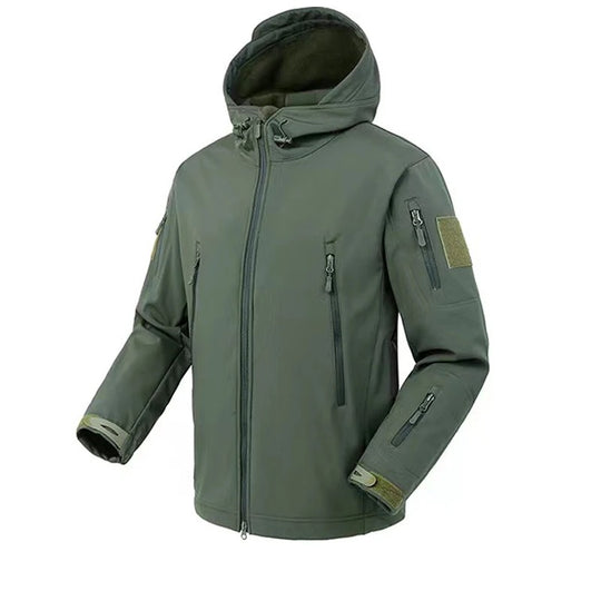 Veste tactique imperméable à coquille souple pour hommes