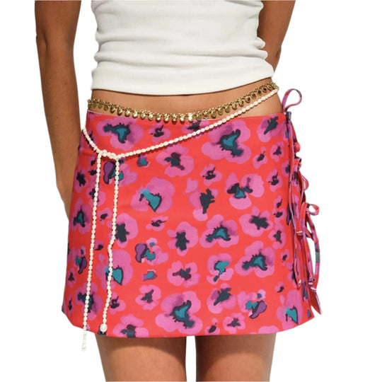Jupe moulante tie-dye pour femme