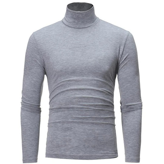 Chemise thermique à col haut pour hommes