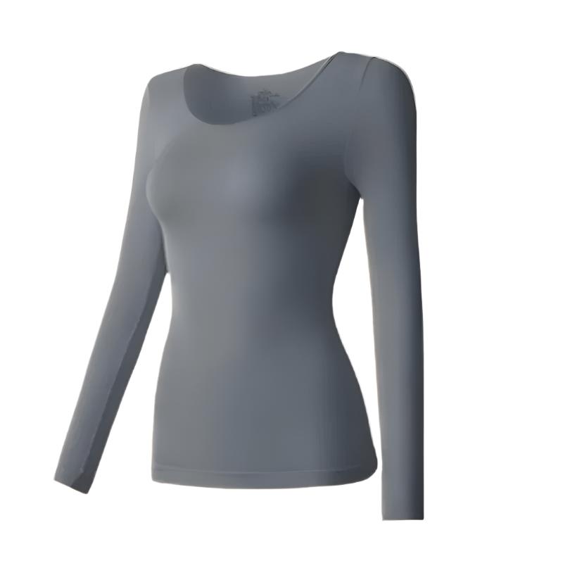 Haut thermique fin à manches longues pour femmes