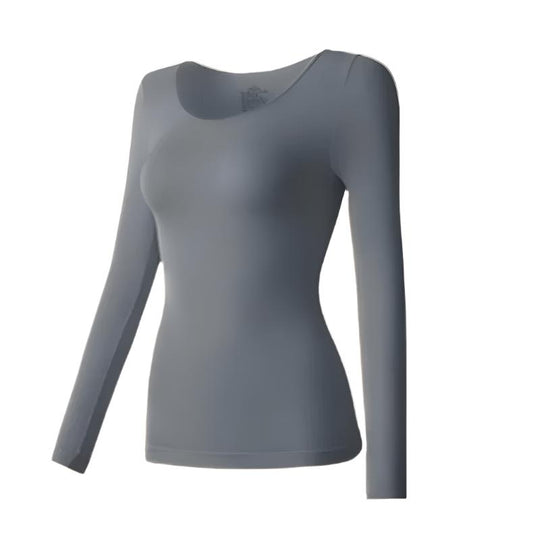 Haut thermique fin à manches longues pour femmes