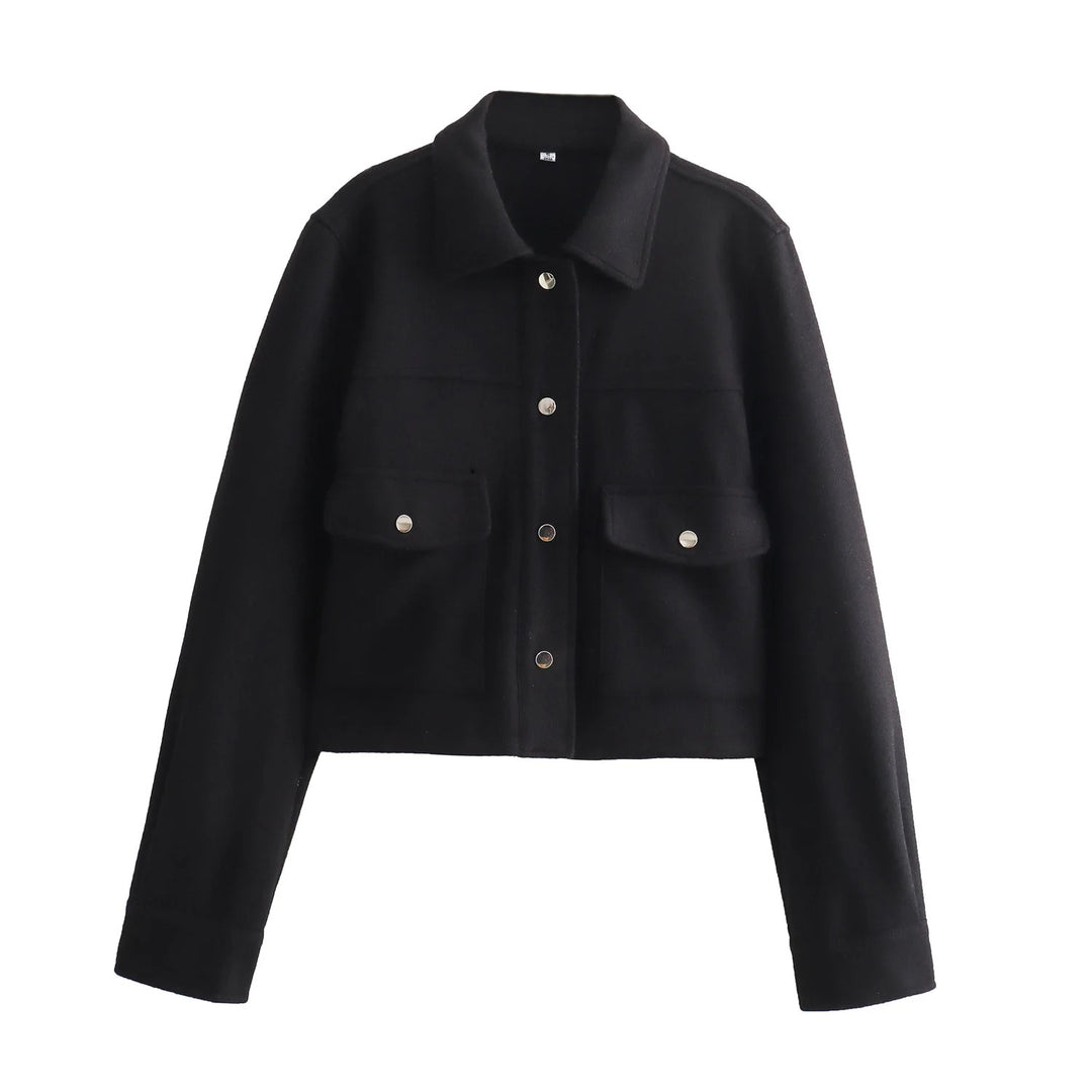 Blouson bombardier court pour femmes