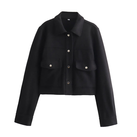 Blouson bombardier court pour femmes