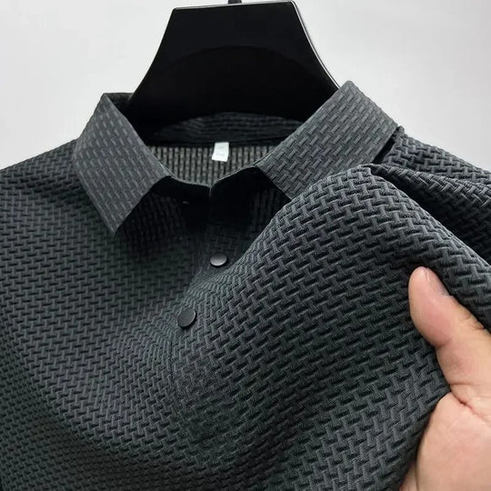 Polo creux à enfiler pour homme