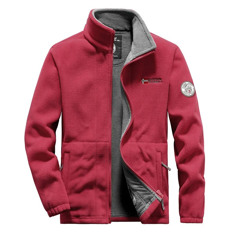 Veste polaire épaisse pour hommes