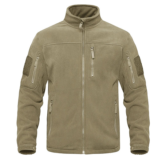 Veste thermique en polaire entièrement zippée pour hommes
