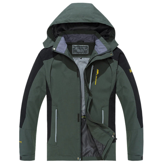Veste de randonnée imperméable pour hommes