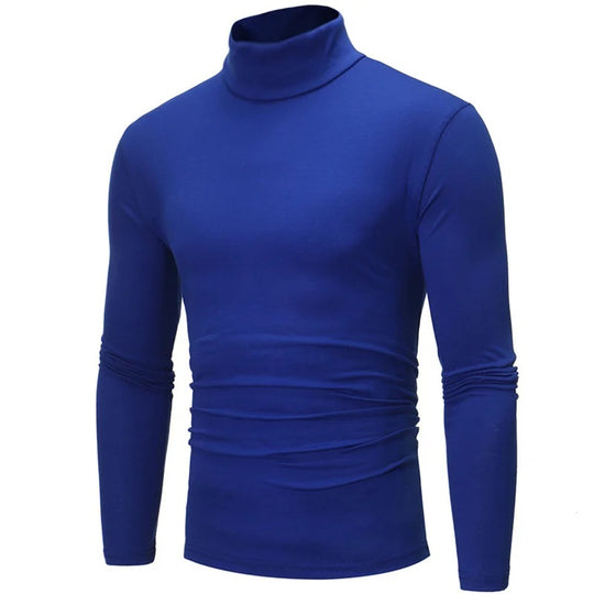 Chemise thermique à col haut pour hommes