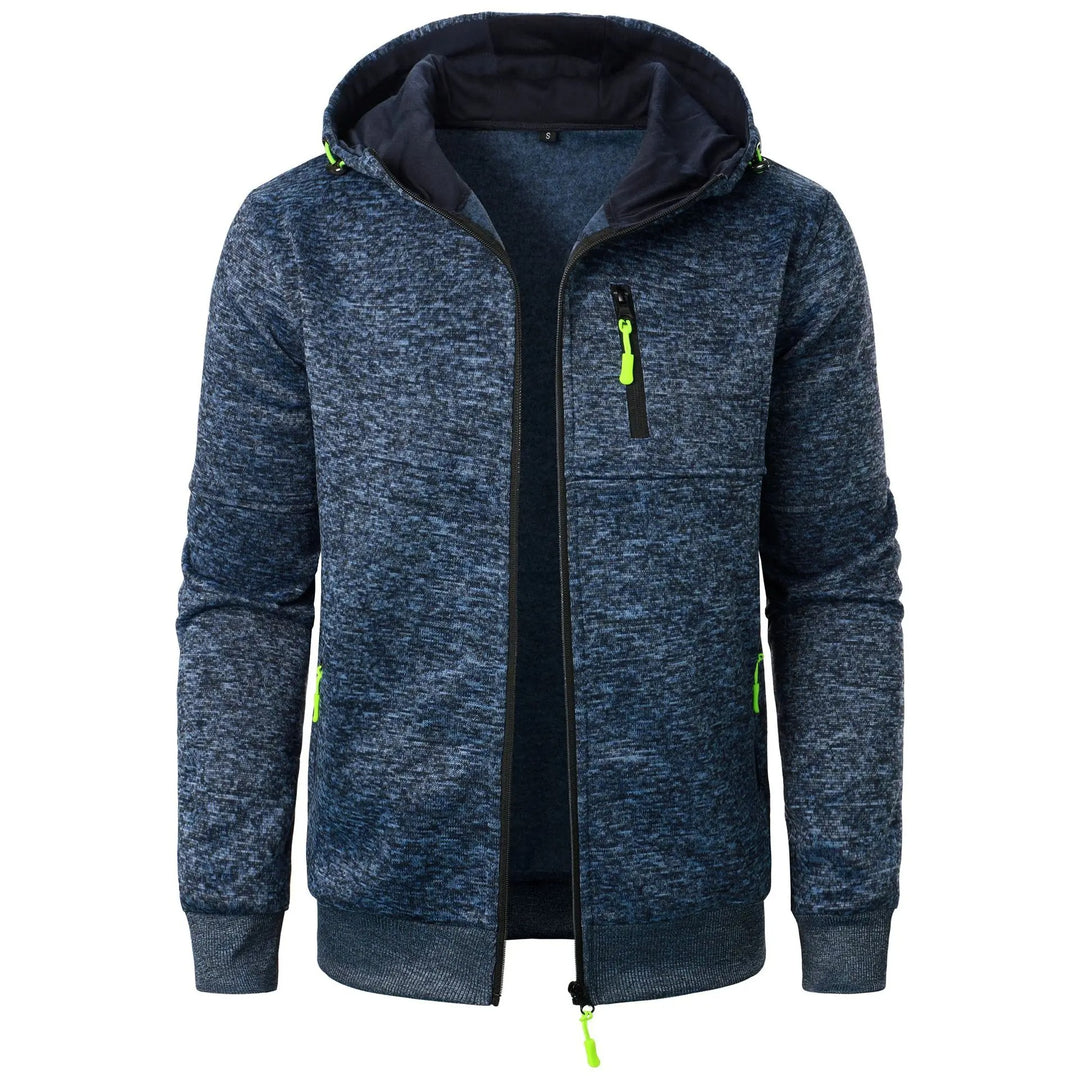 Veste de sport décontractée à capuche pour hommes