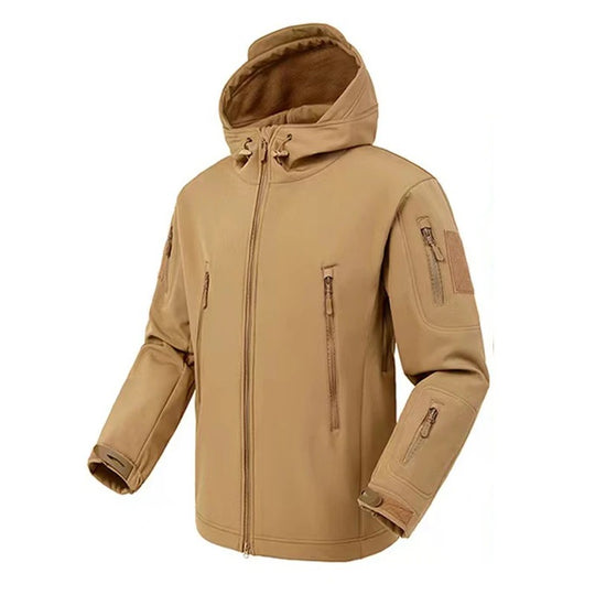 Veste tactique imperméable à coquille souple pour hommes