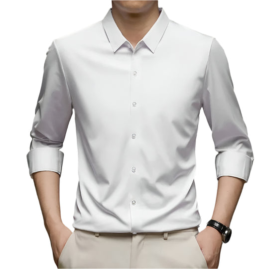 Chemise business sans plis pour homme