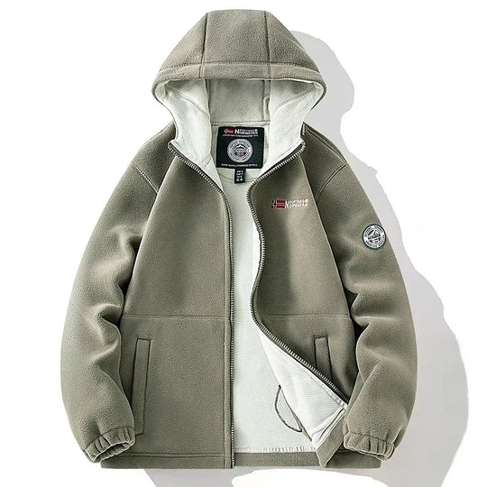 Veste polaire anti-froid pour hommes