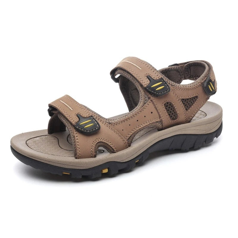 Sandales en cuir décontractées pour hommes