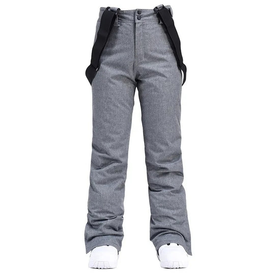 Pantalon à bretelles de ski d'hiver