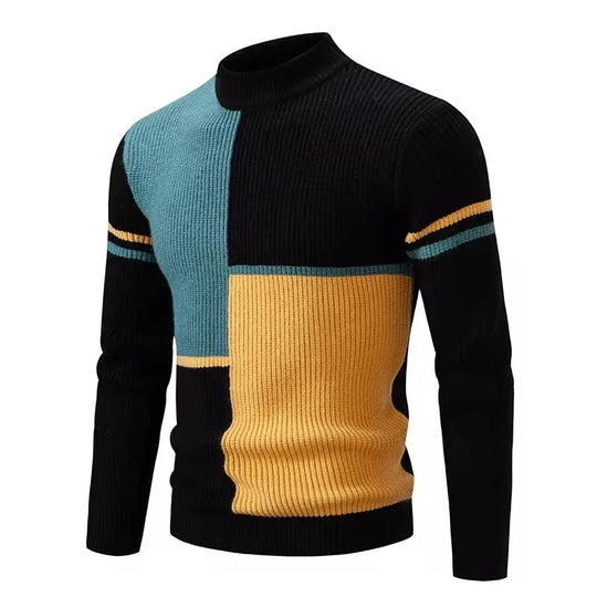 Pull chaud en tricot pour hommes
