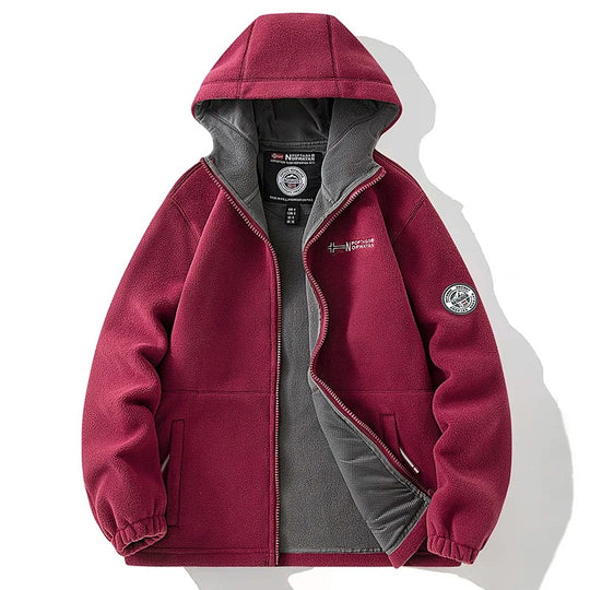 Veste polaire anti-froid pour hommes