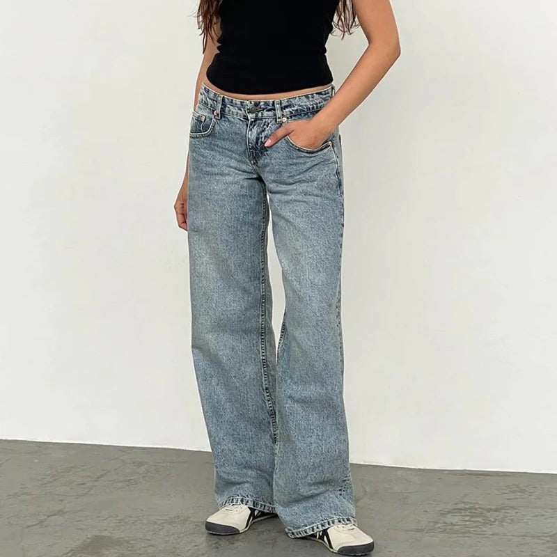 Jean boyfriend baggy pour femme