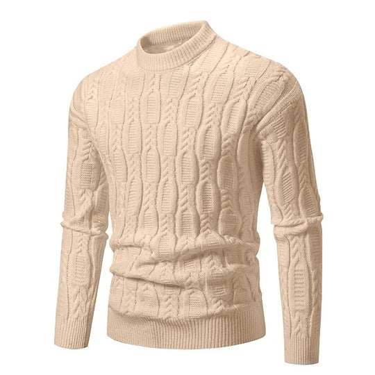 Pull décontracté tricoté doux pour hommes