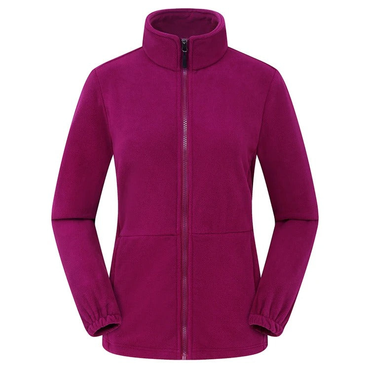 Veste de randonnée polaire thermique pour femmes