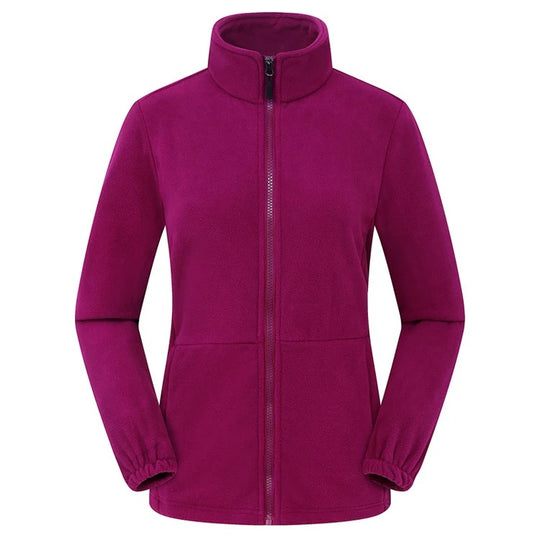 Veste de randonnée polaire thermique pour femmes