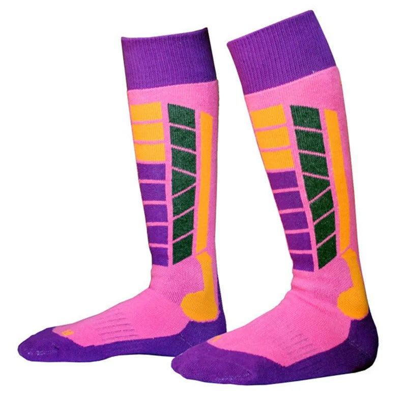 Chaussettes de ski thermiques d'hiver
