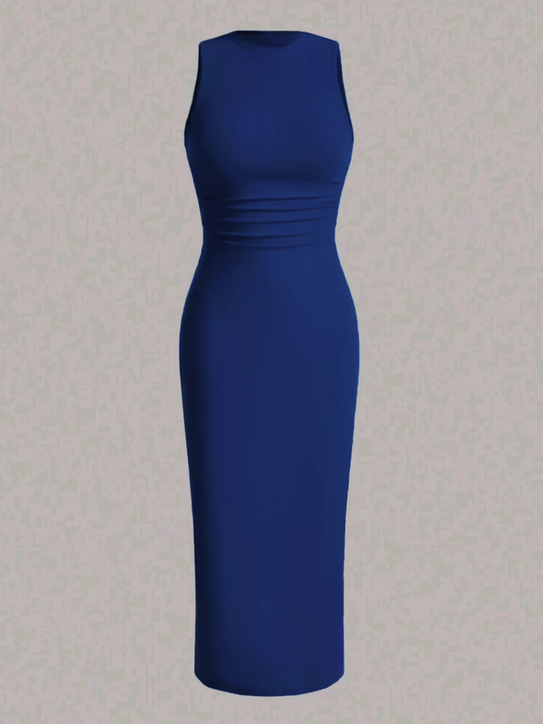 Robe gilet à taille froissée pour femmes