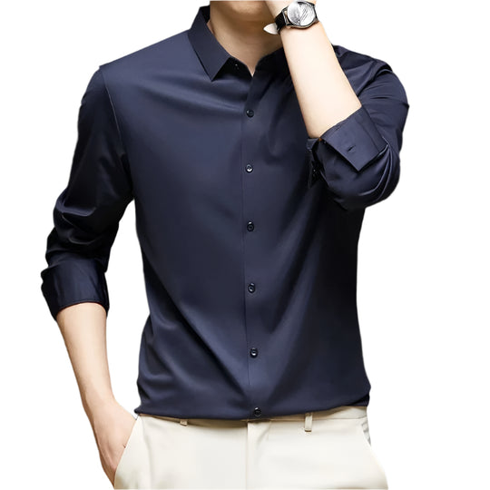 Chemise business sans plis pour homme