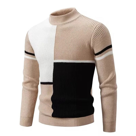 Pull chaud en tricot pour hommes