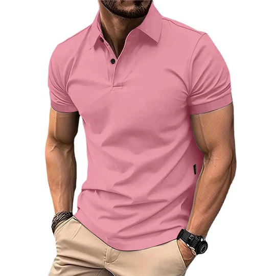 Polo léger décontracté pour homme