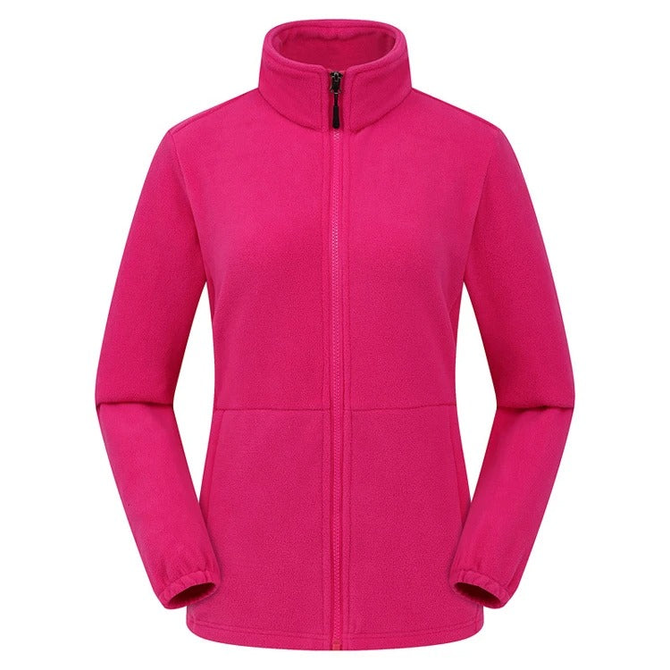 Veste de randonnée polaire thermique pour femmes
