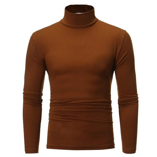 Chemise thermique à col haut pour hommes