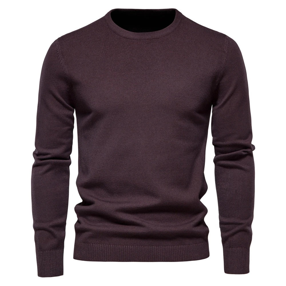 Pull épais coupe slim pour hommes