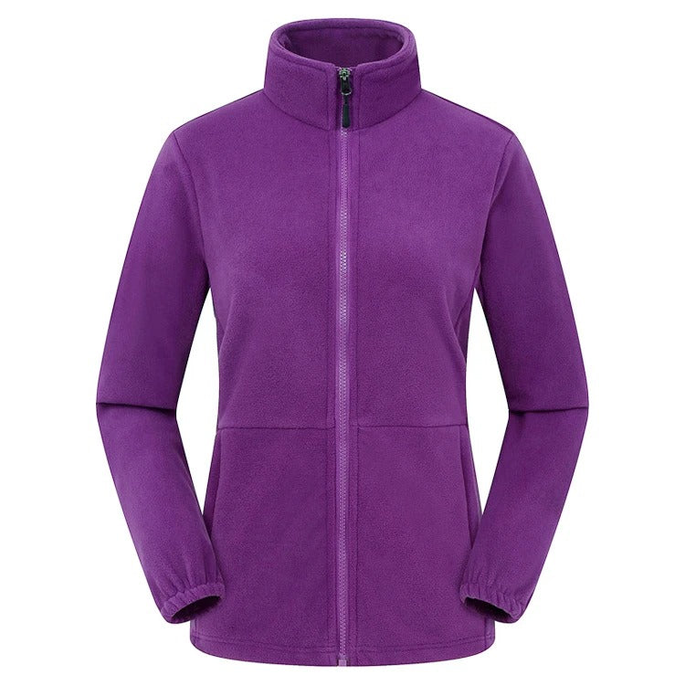 Veste de randonnée polaire thermique pour femmes