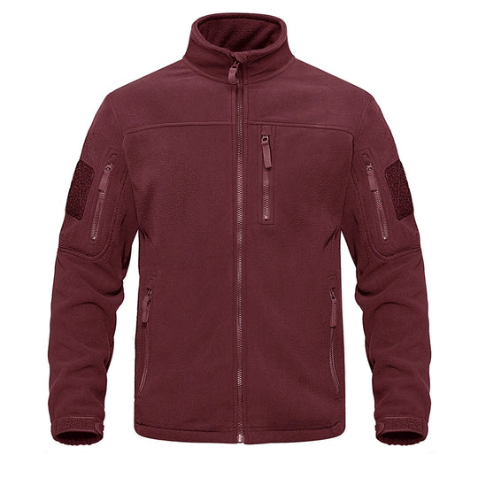 Veste thermique en polaire entièrement zippée pour hommes
