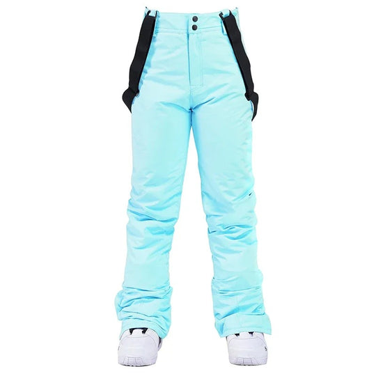 Pantalon à bretelles de ski d'hiver